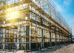 large building-site